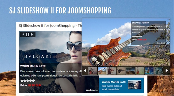 Sj Slideshow Ii For Joomshopping Joomla Extension