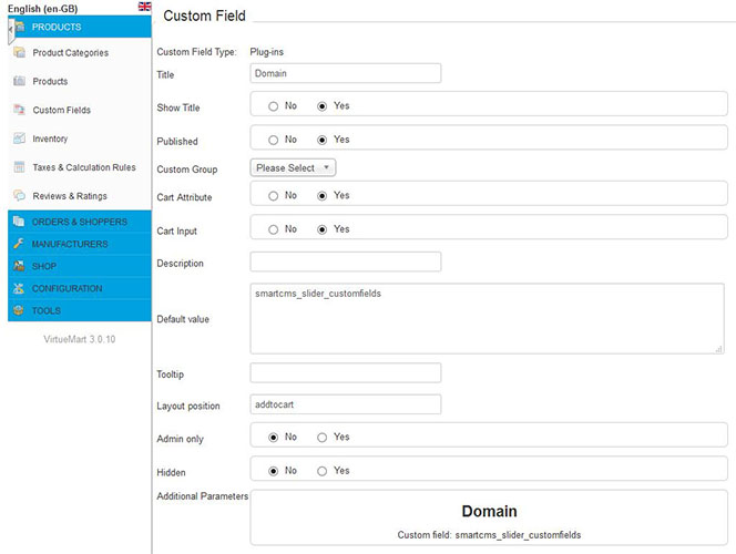 Product Builder - Joomla Extension