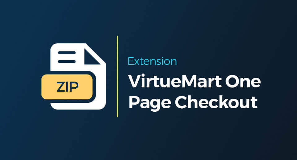 Virtuemart One Page Checkout Joomla Extension