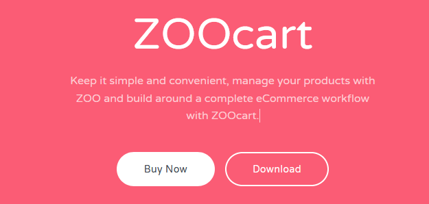 Zoocart Joomla Extension