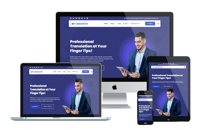 At Linguistic - Joomla Template