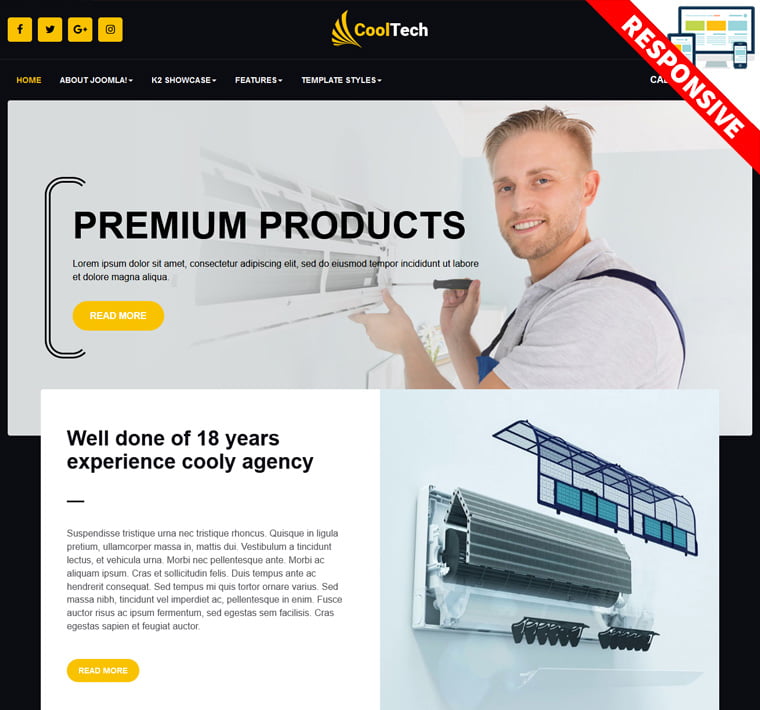Bestaddon Cooltech - Joomla Templates