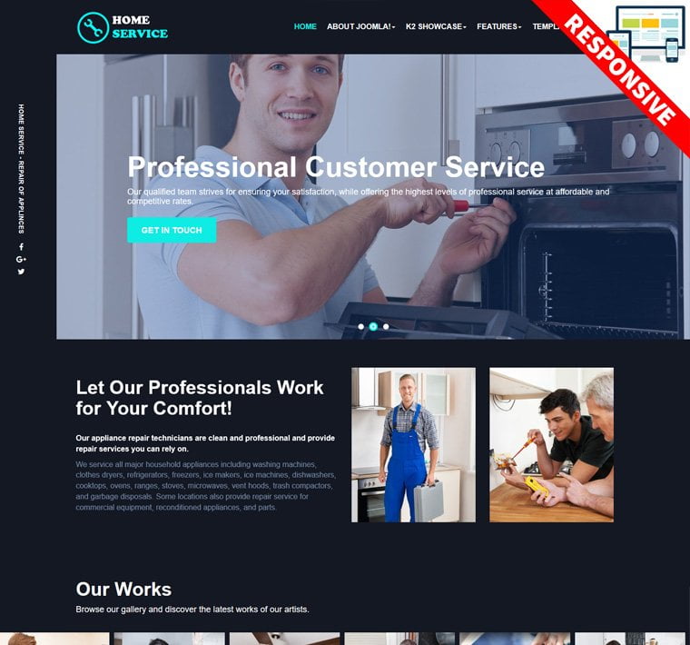 Bestaddon Homeservice - Joomla Templates
