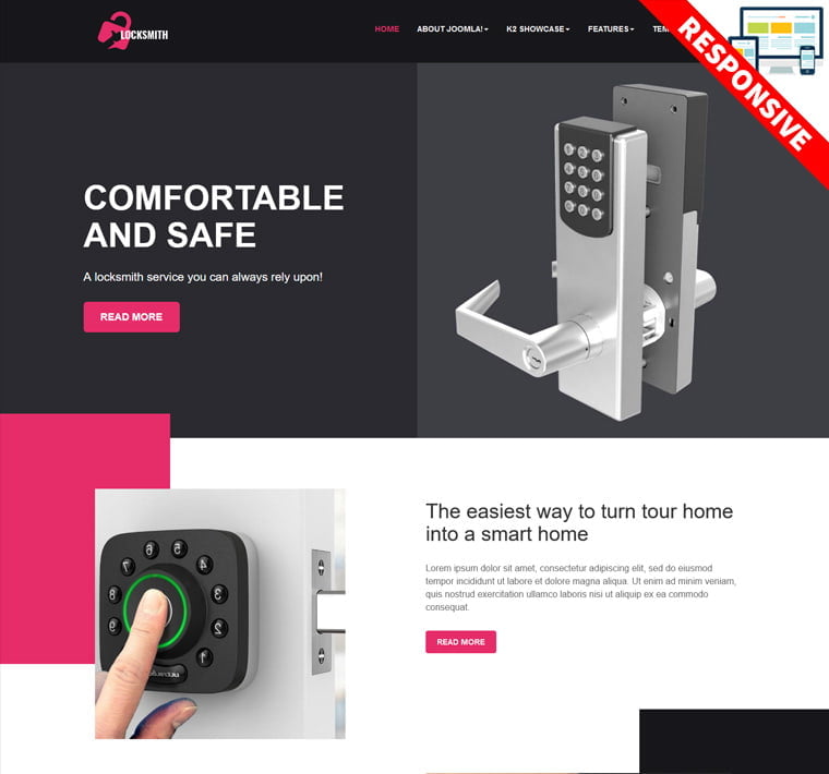Bestaddon Locksmith - Joomla Templates