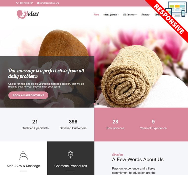Bestaddon Relax - Joomla Templates