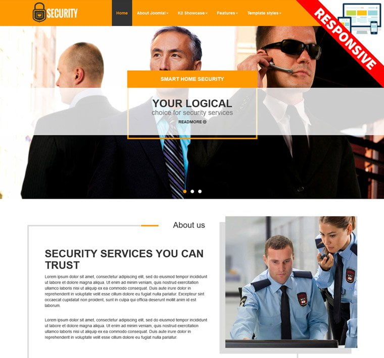 Bestaddon Security - Joomla Templates
