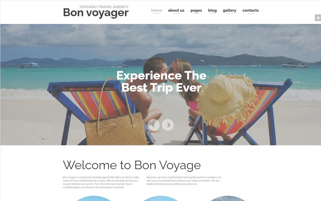 Bon Voyage - Travel Agency & Vacation Planning Responsive Joomla Template