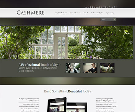 Cashmere - Joomla Template