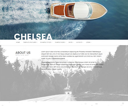 Chelsea - Joomla Template