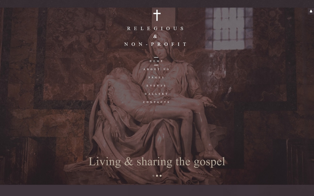 Christian Church - Religious & Non-profit Joomla Template