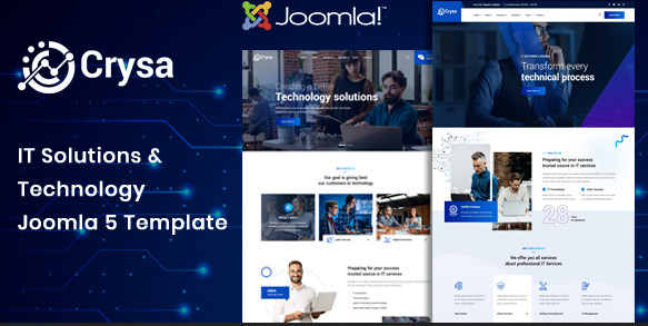 Crysa - Joomla 5 It Solutions & Technology Template