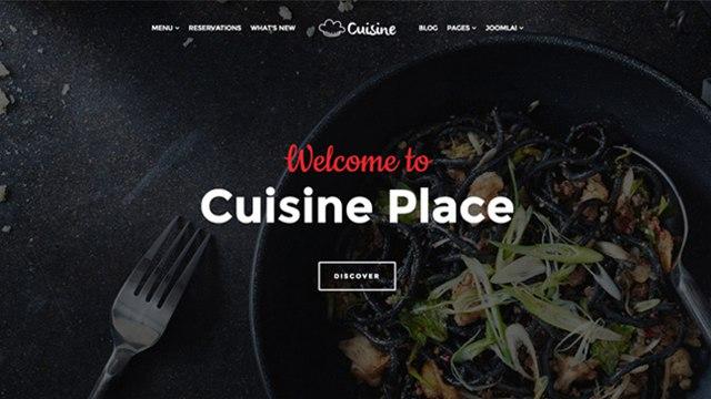 Cuisine - Joomla Template