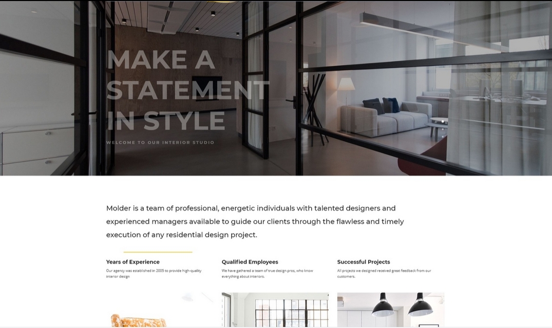 Distinctive Interiors - Interior Design & Construction Agency Joomla Template