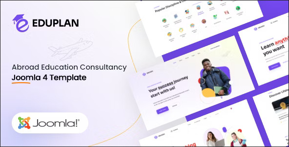 Eduplan - Education Consultancy Joomla Template