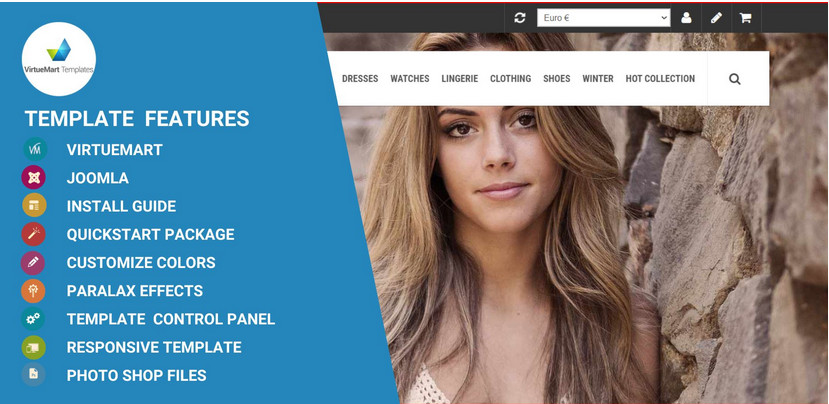 Elyse Shop Virtuemart Template