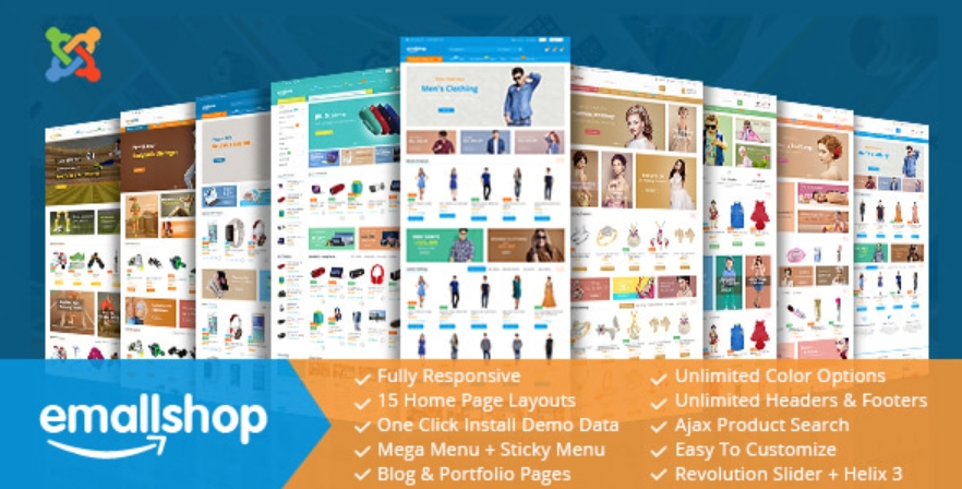 Emallshop - Responsive Multipurpose Virtuemart Theme