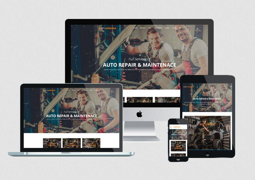 Enginetemplates Car Repair - Responsive Automotive Repair Joomla Template
