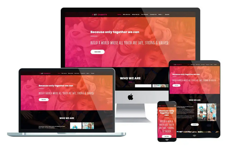 Enginetemplates Charity - Excellent Non-profit Joomla! Templates