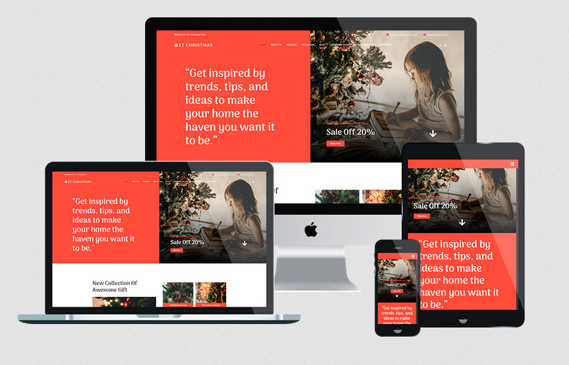 Enginetemplates Christmas - Responsive Christmas Joomla Template