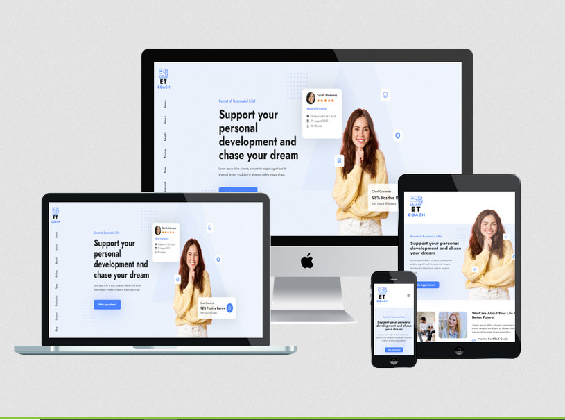 Enginetemplates Coach - Training Center Joomla Template