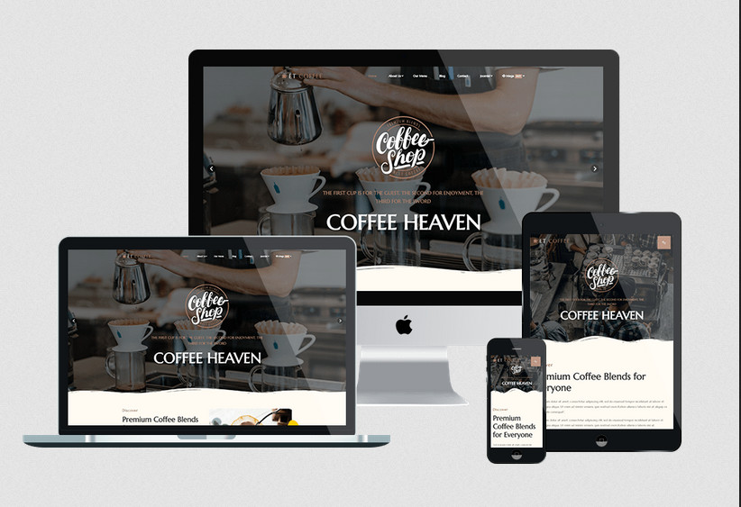 Enginetemplates Coffee - Responsive Coffee Joomla Templates