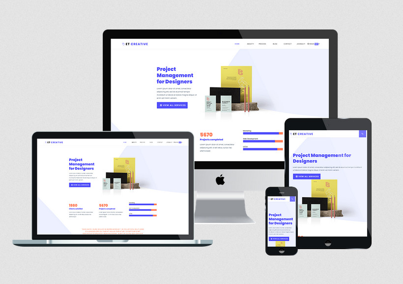 Enginetemplates Creative - Responsive Creative Joomla Template
