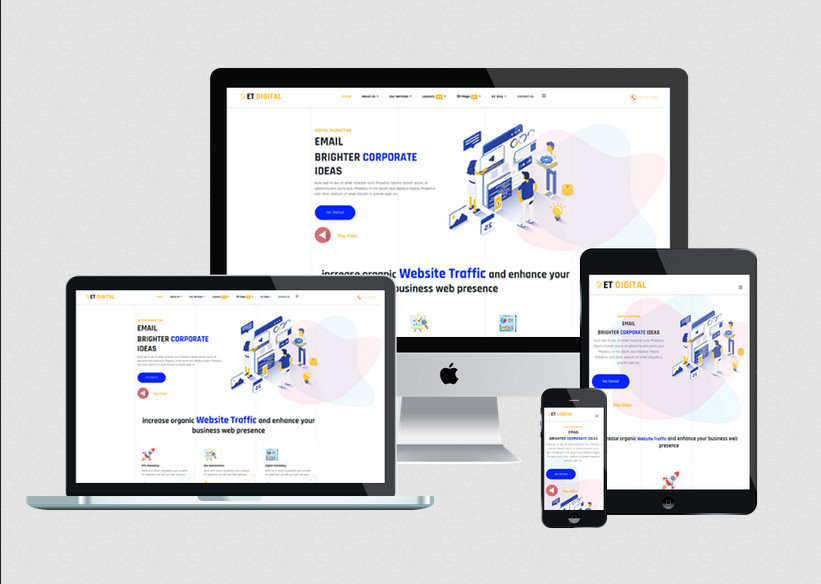 Enginetemplates Digital - Media Company Joomla Template