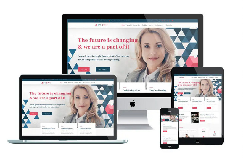 Enginetemplates Epic - Professional Business Joomla! Templates