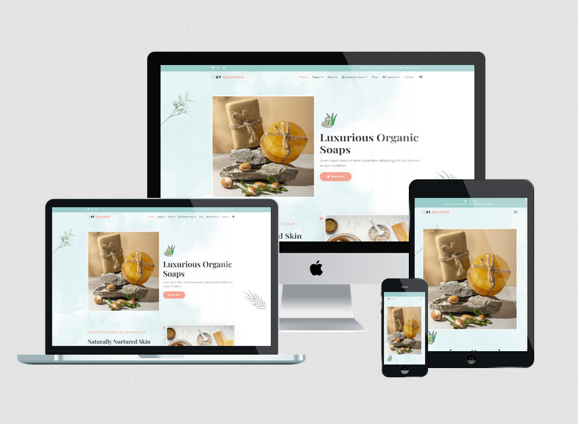 Enginetemplates Soapbox - Responsive Soap Shop Joomla Template