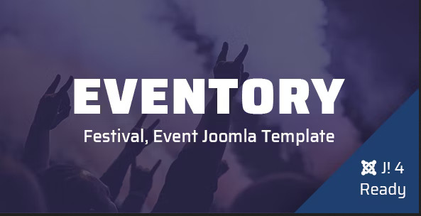 Eventory - Festival, Event Joomla 4 Template