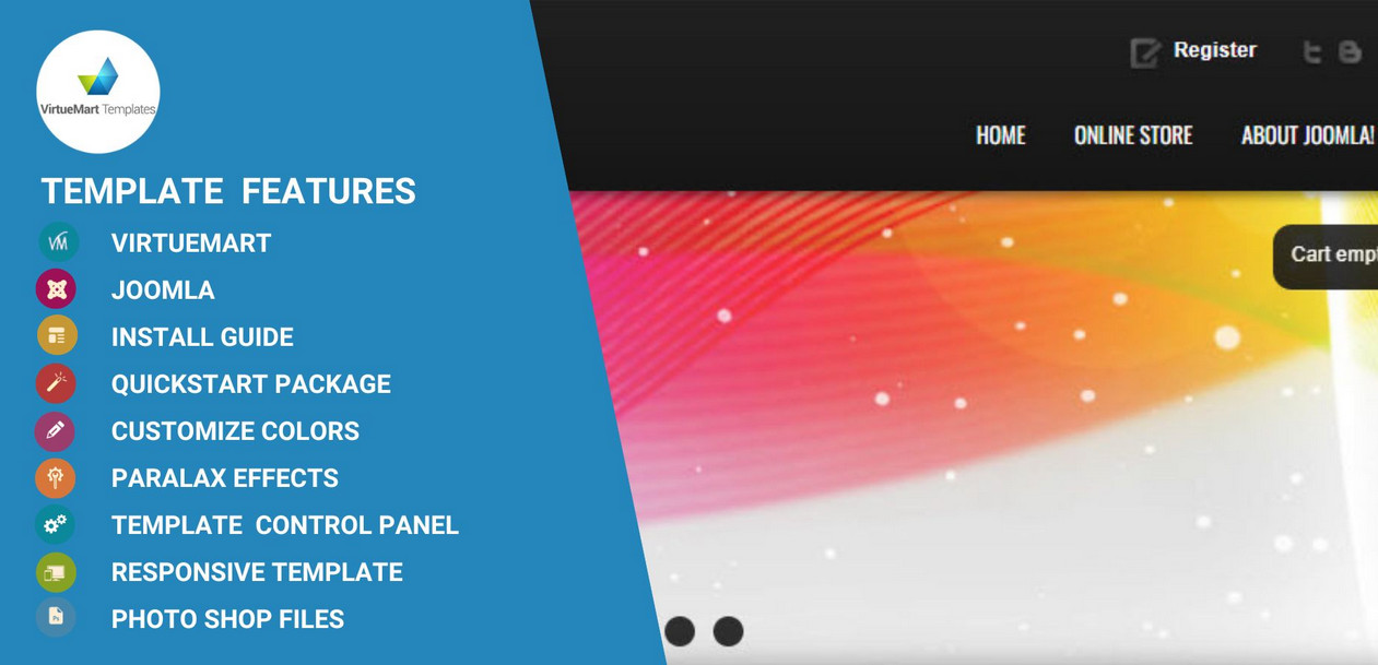 Explore Virtuemart Template