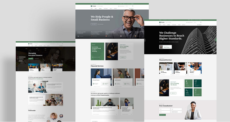 Finatic - Finance, Accounting & Consulting Firm Joomla Template