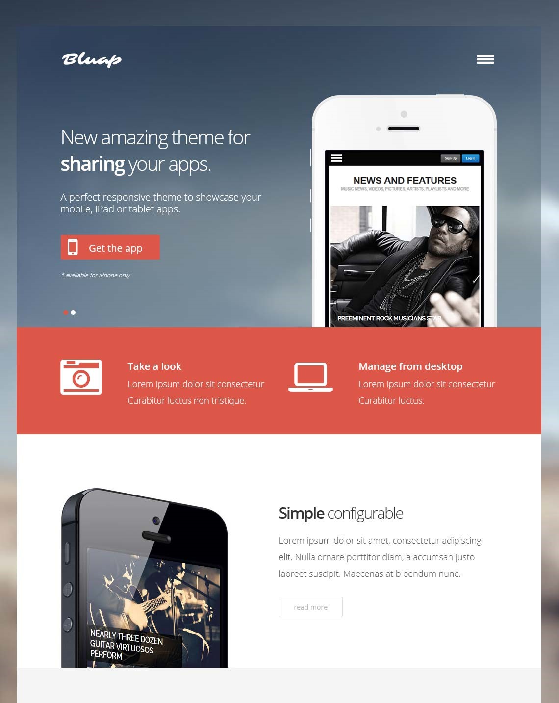 Gavickpro Bluap - Joomla Templates