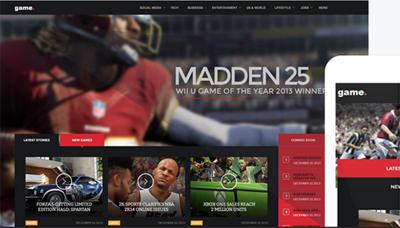 Gavickpro Game - Joomla Template