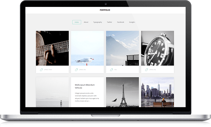 Gavickpro Portfolio - Joomla Template
