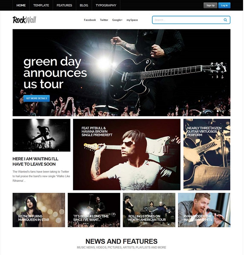 Gavickpro Rockwall - Joomla Templates