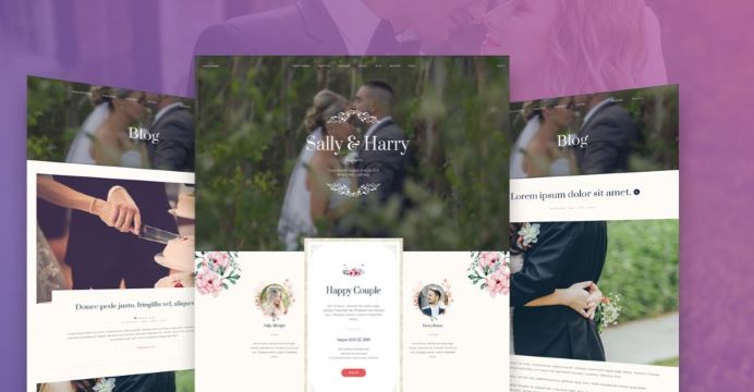 Gavickpro Wedding - Joomla Template