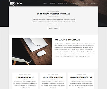 Grace - Joomla Template