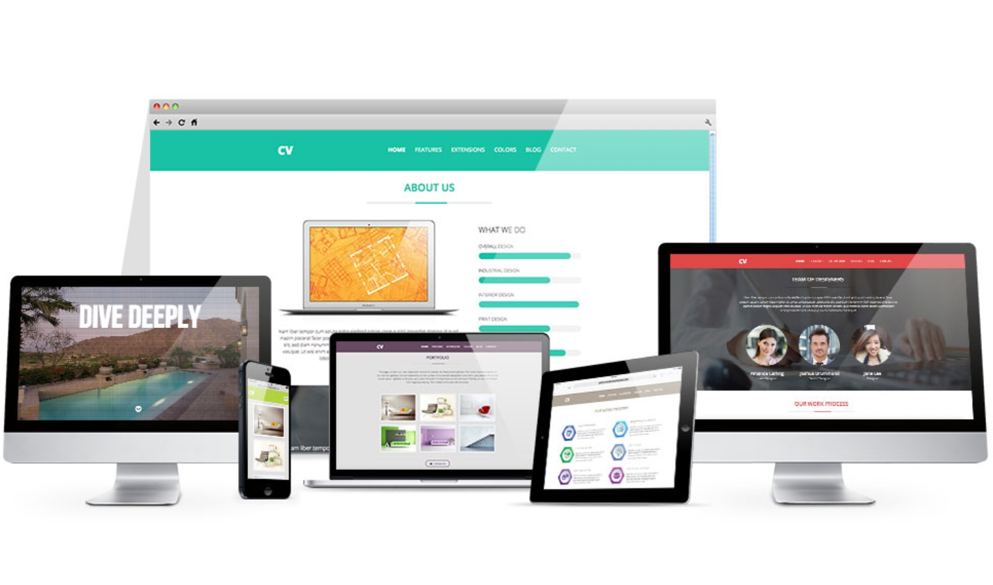 Hot Cv - Joomla Portfolio Template