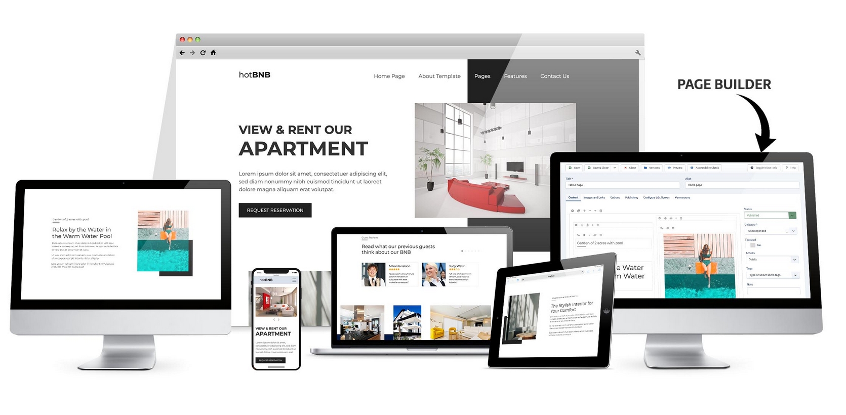 Hotthemes Bnb - Joomla Template