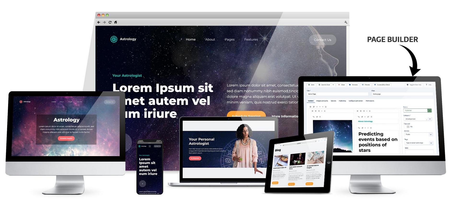 Hotthemes Astrology - Joomla Template