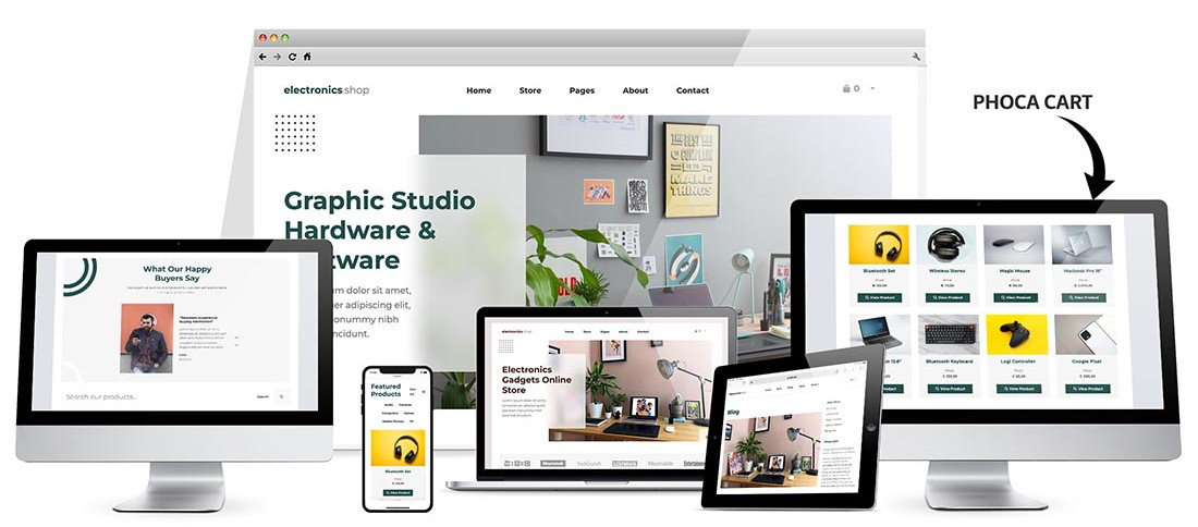 Hotthemes Electronics Shop - Joomla Template