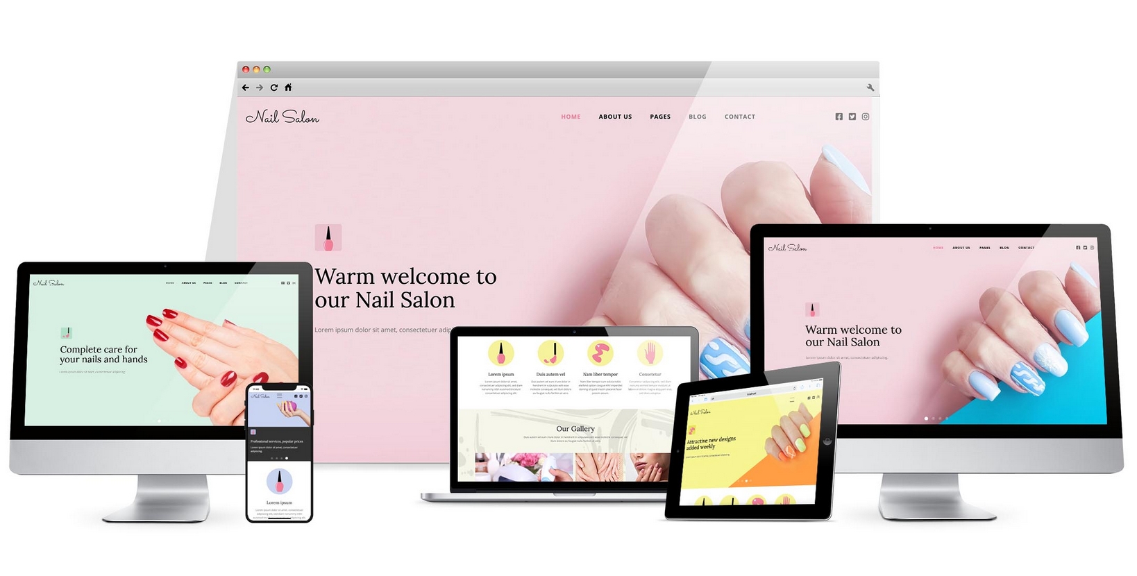 Hotthemes Nail Salon - Joomla Templates