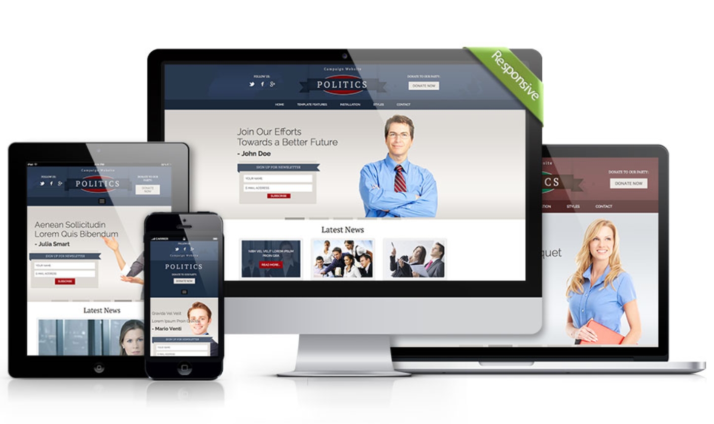 Hotthemes Politics - Joomla Template