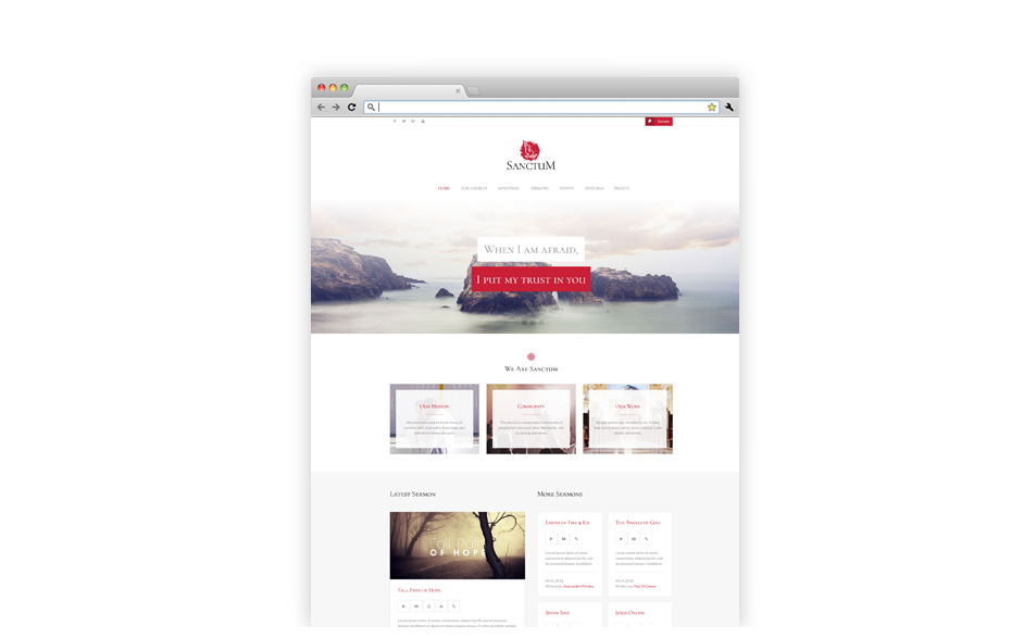 Inspiretheme Sanctum Template
