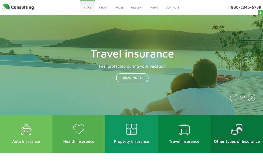 Insuranceco - Consulting & Finance Joomla Template