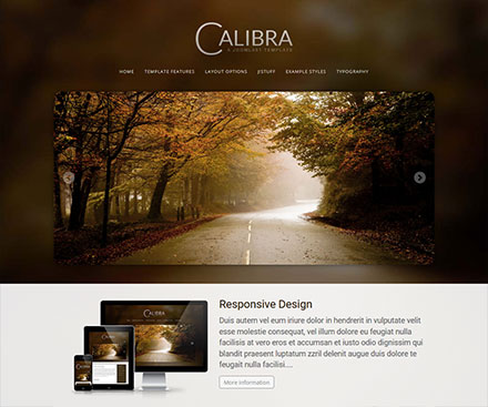 J51 - Calibra - Joomla Templates