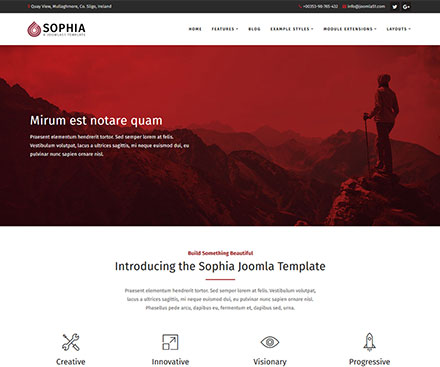J51 - Sophia - Joomla Template
