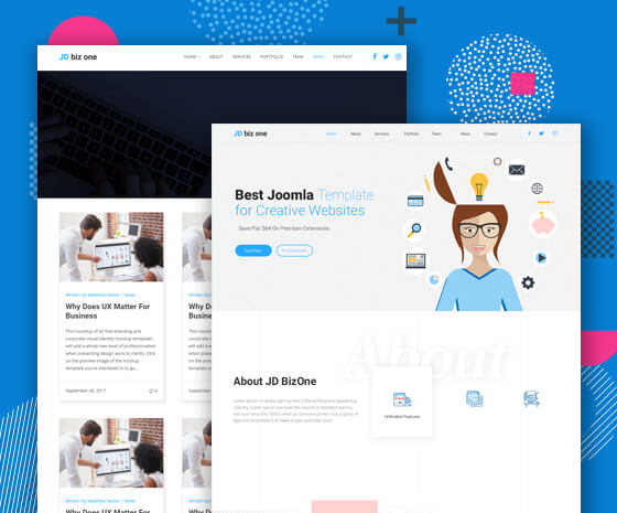 Joomdev Bizone - Joomla Template