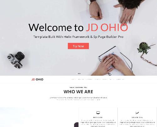 Joomdev - Ohio - Joomla Template